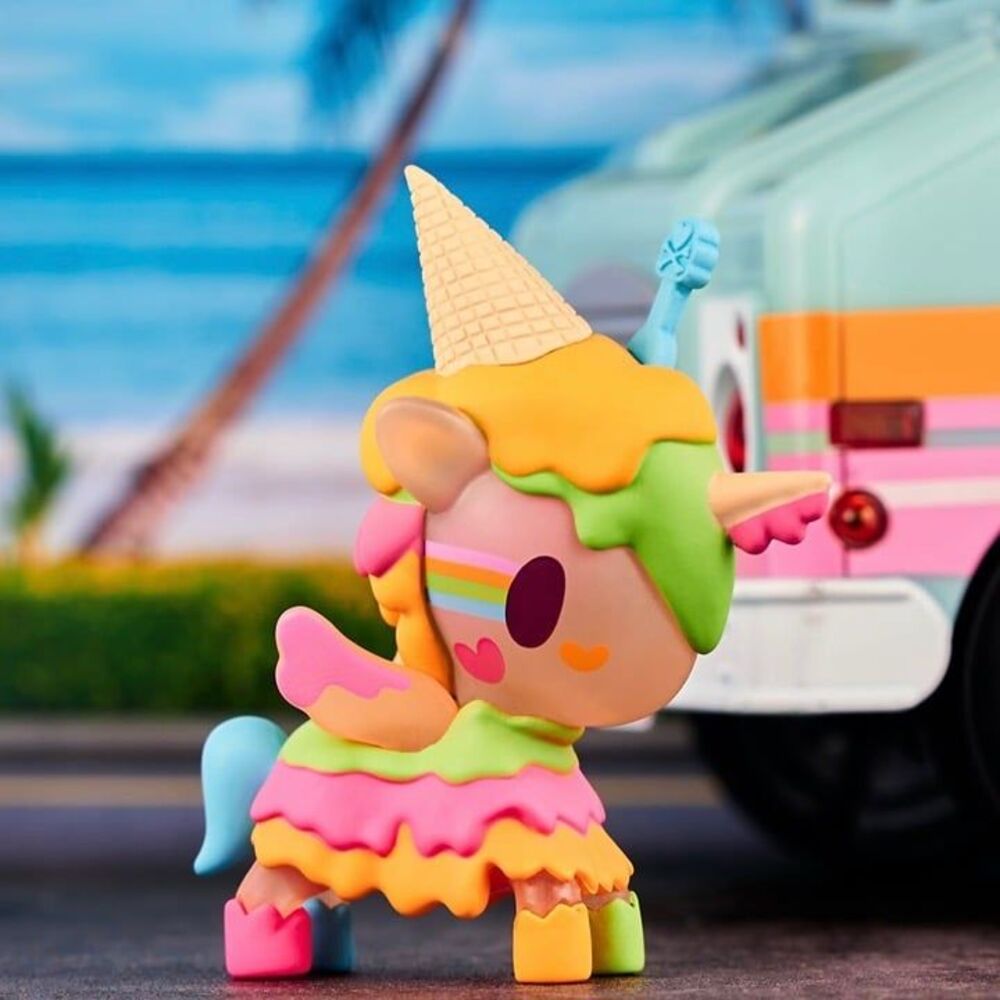 tokidoki Neon Melty (Special Edition) from Ice Cream Shop Unicorno Series